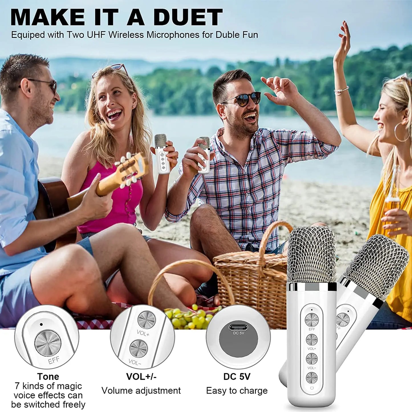 Purilite Select Portable Karaoke Machine