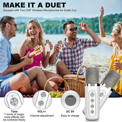 Purilite Select Portable Karaoke Machine