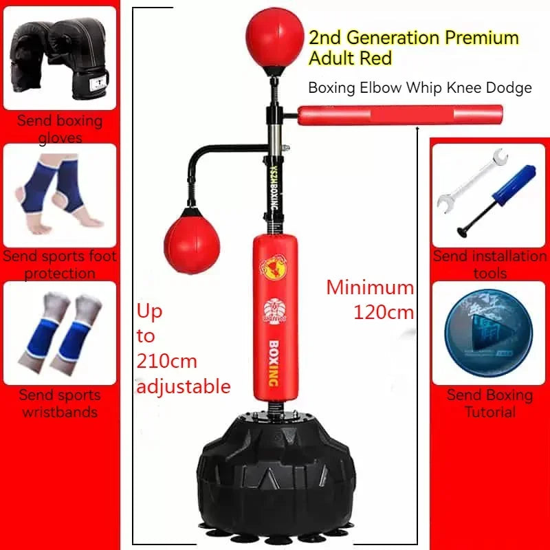 Purilite Select Boxing Reaction Target Vertical Sandbag Training Equipment for Adults and Children Home Fitness Practice