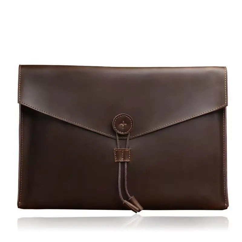 Purilite Select Genuine Leather A4 Document Bag