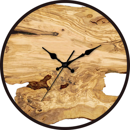 Purilite Select New Transparent Acrylic Wood Grain Wall Clock