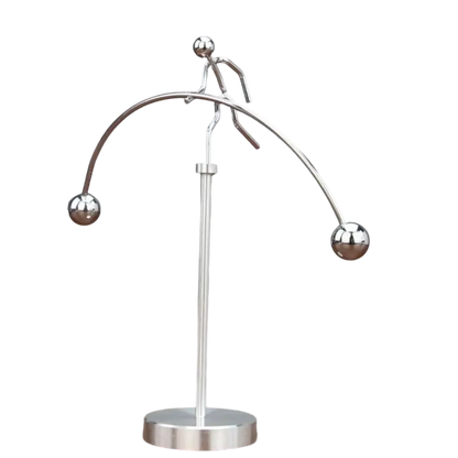 Purilite Select Creative Balance Ball Iron Man Ornament | Swing Tumbler Desk Decoration Fun Showpiece