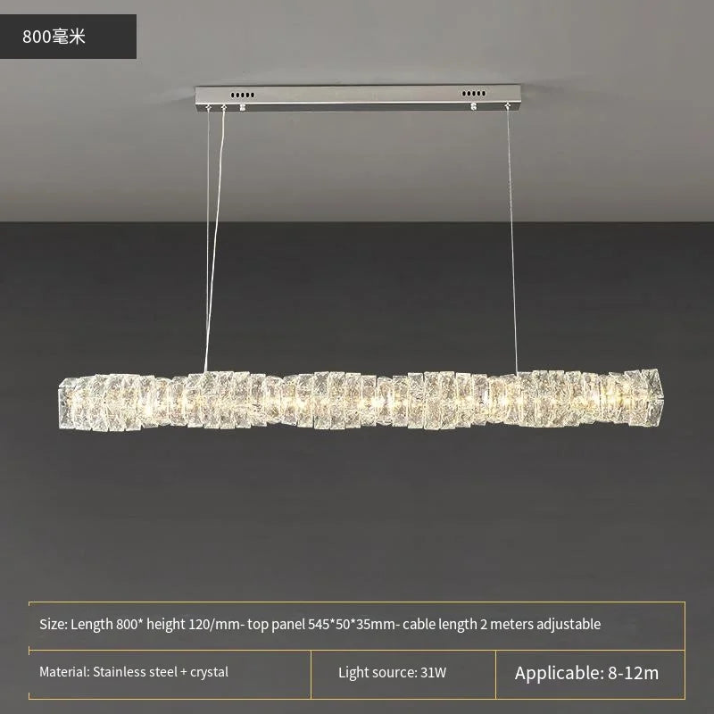 Purilite Select Modern Crystal Pendant Chandelier
