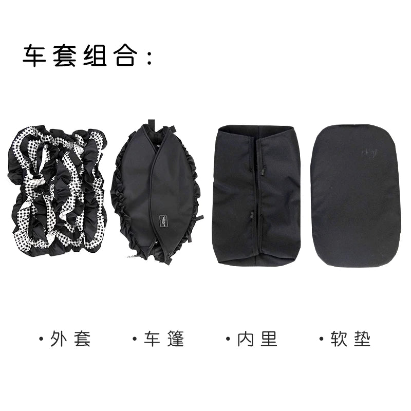 Purilite Select Black Lattice Foldable Pet Basket