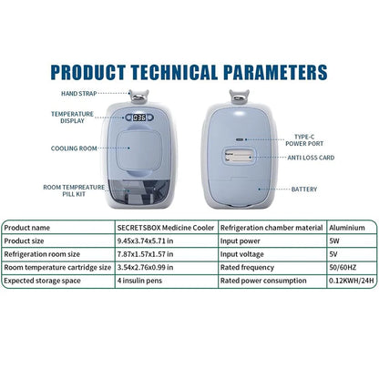 Purilite Select Large Portable Insulin Fridge