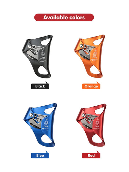 Purilite Select Outdoor Rock Climbing SRT Professional Chest Ascender | Aluminum Rope Climbing Device | Mountaineer Chest Ascender Tool