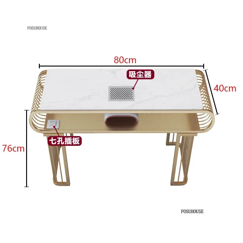 Purilite Select Modern Wrought Iron Nail Table