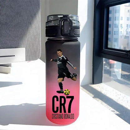 Purilite Select CR7 Football Star Straw Water Bottle