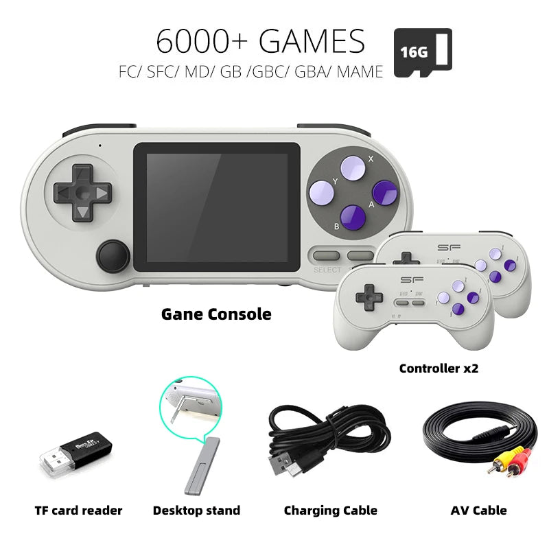 Purilite Select SF2000 Portable Handheld Game Console