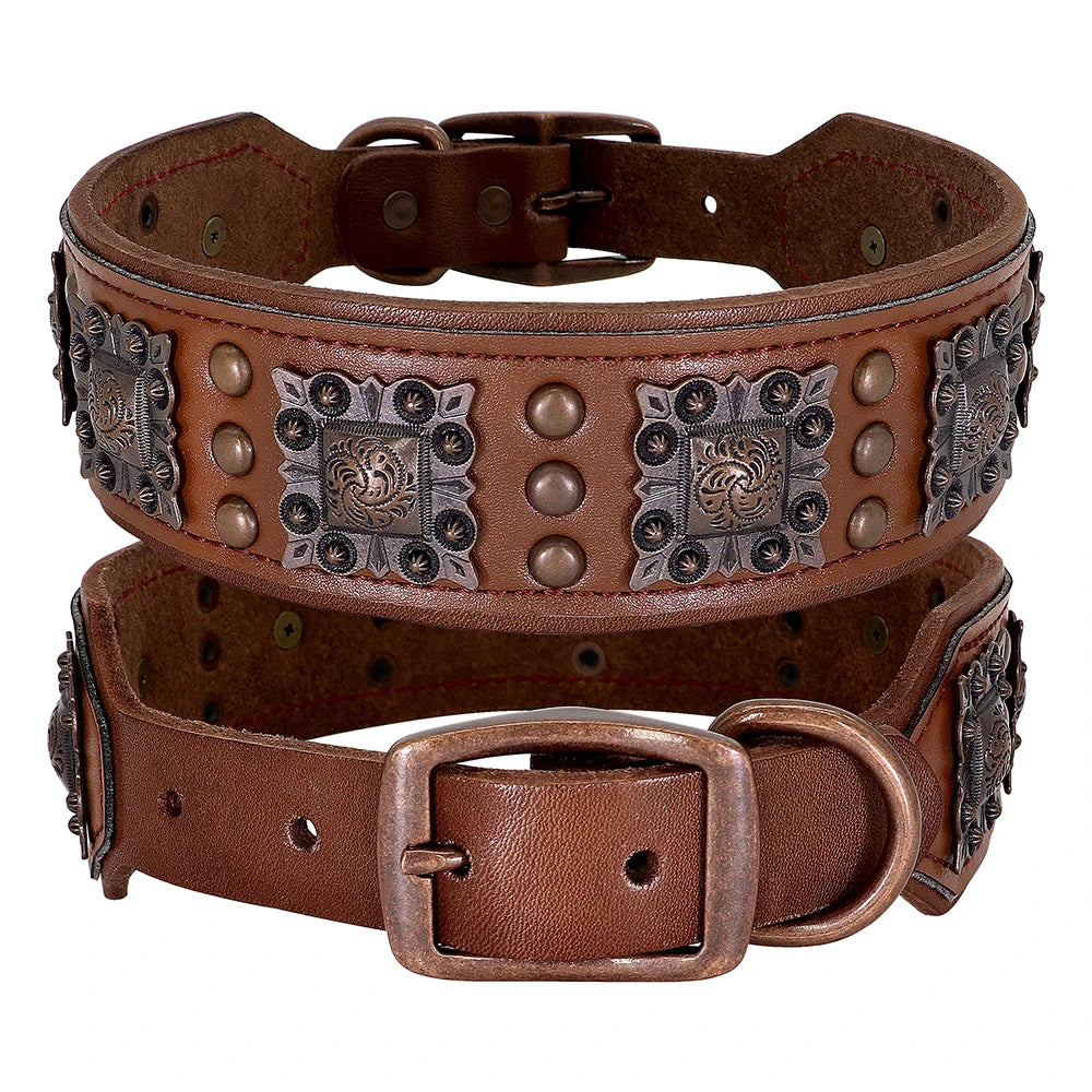 Purilite Select Cool Spiked Dog Collar for Medium & Large Dogs
