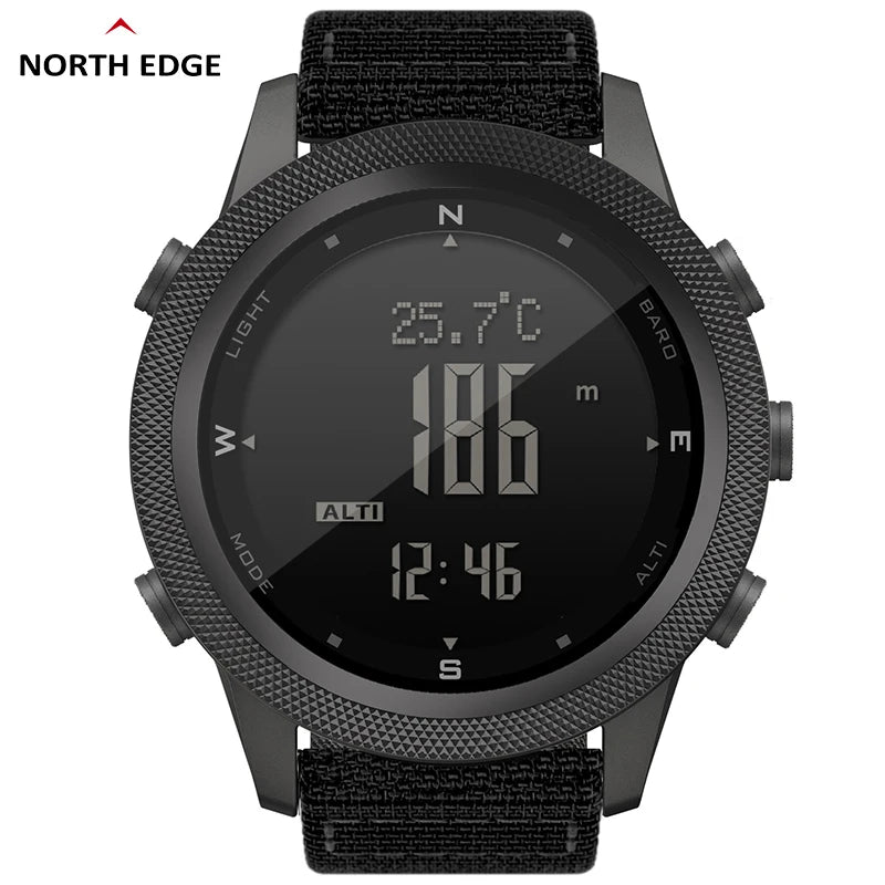 NORTH EDGE APACHE-46 Men’s Outdoor Digital Sports Watch