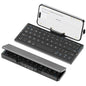 Purilite Select Portable Foldable Bluetooth Keyboard | Wireless Mini Keypad | Hidden Stand | Rechargeable | Multi-Device Compatible