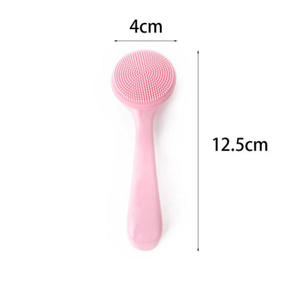 Purilite Select Silicone Skin Care Facial Cleansing Brush Blackhead Remover Massage Wash Tool (Set of 3)