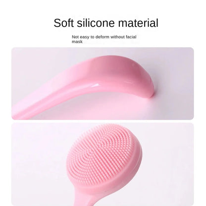 Purilite Select Silicone Skin Care Facial Cleansing Brush Blackhead Remover Massage Wash Tool (Set of 3)