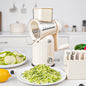 Purilite Select 5-Blade Manual Rotary Vegetable Grater Cheese Nut Cutter Multifunctional Mandolin Slicer