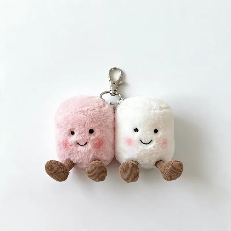 Purilite Select Plush Keychain Decorative Pendant Soft PP Cotton Collectible Accessory (Set of 5)