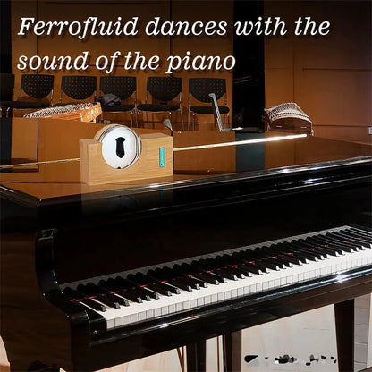 Purilite Select Sound Equipment Motion Sensor | Portable Visual Music Speaker | Wireless Mini Magnetic Fluid Speaker | Desktop Music Partner