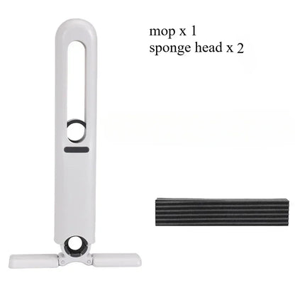 Purilite Select Mini Sponge Mop Portable Absorbent Cleaning Mop | One-Hand Operation | Replaceable Sponge Head | Compact Kitchen Cleaning Tool