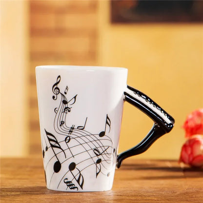 Purilite Select 240ml Creative Music Ceramic Mug