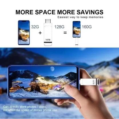 Purilite Select USB 3.2 High-Speed Metal Flash Drive, Portable Waterproof USB Memory Stick for PC, Laptop & Data Storage