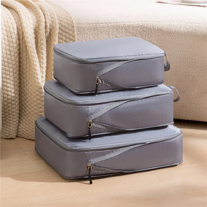 Purilite Select 3Pcs Travel Compressible Packing Cubes