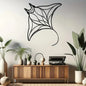 Purilite Select Manta Ray Metal Wall Art