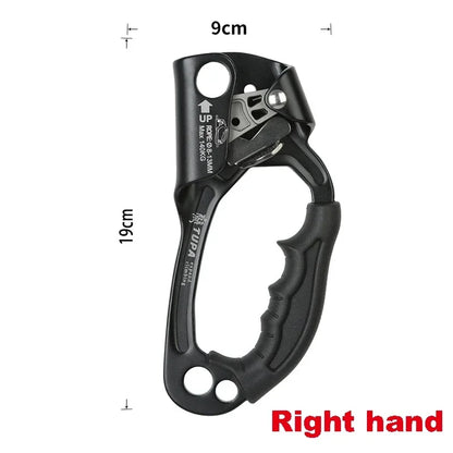 Purilite Select Professional SRT Hand Ascender | Left & Right Hand Rope Climbing Device | Outdoor Mountaineering Tool