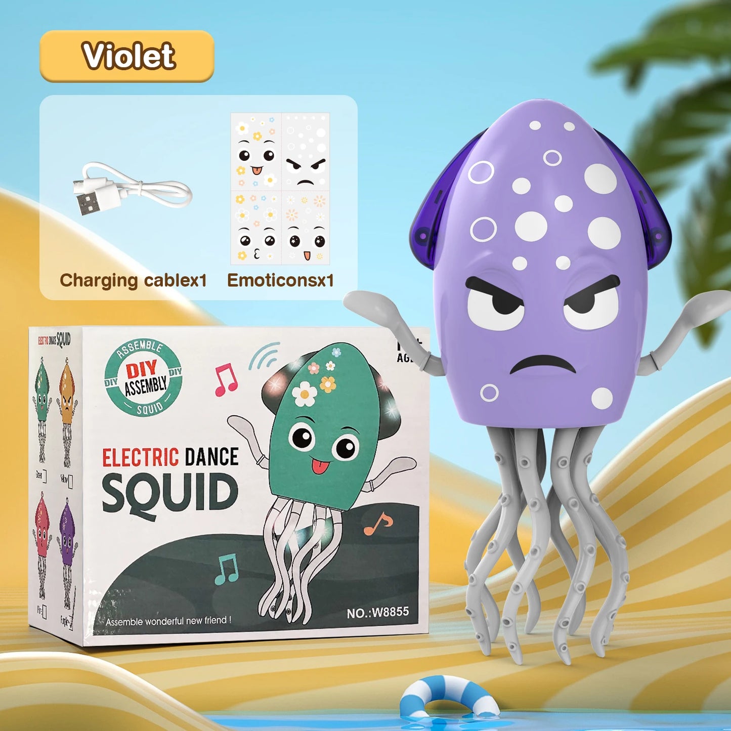 Purilite Select Dancing Octopus Electronic Pet