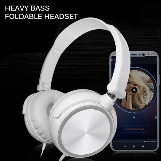 Purilite Select Wired 3.5mm Bass Stereo Foldable Headphones with Microphone