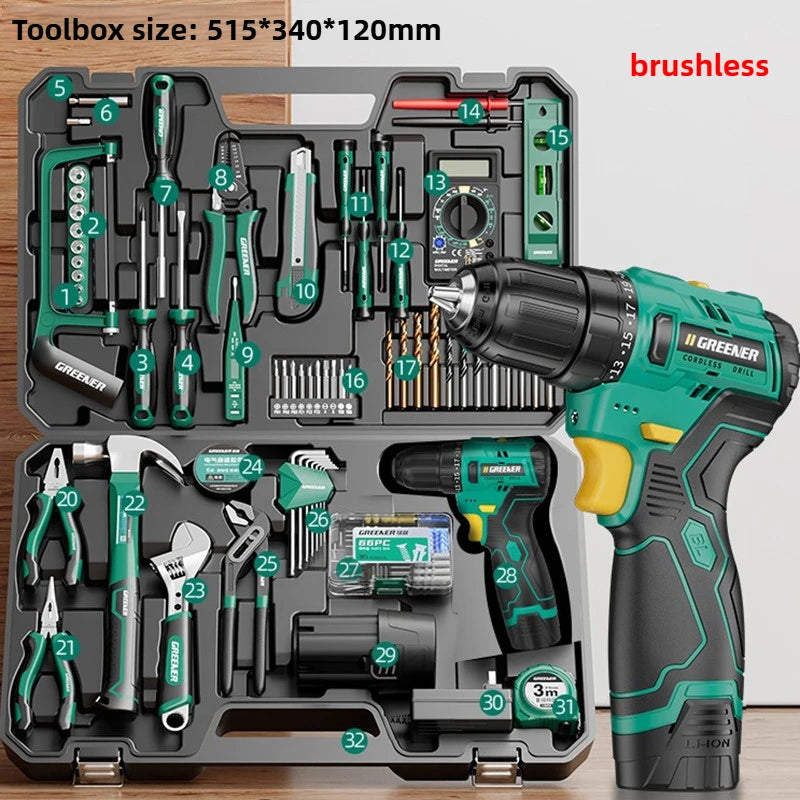 Purilite Select Electrician Brushless Drill Set