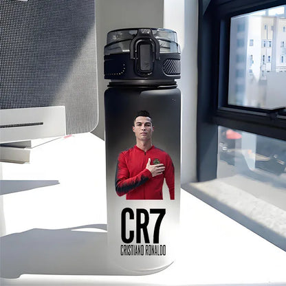 Purilite Select CR7 Football Star Straw Water Bottle