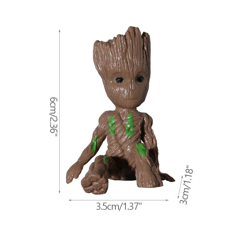Purilite Select Groot Anime Figure Keychain