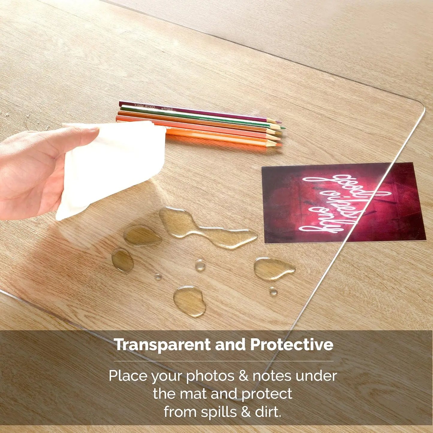 Purilite Select Clear Desk Mat