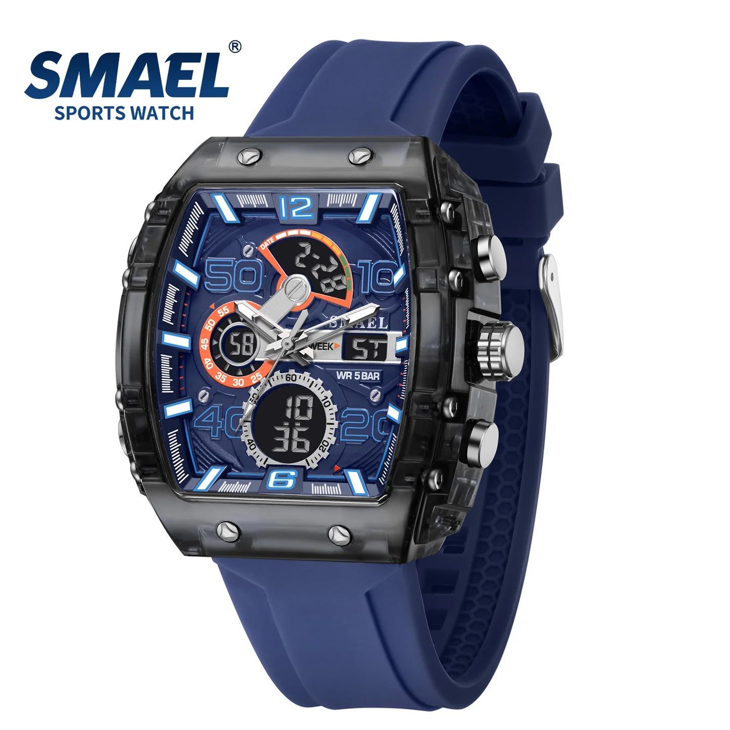 SMAEL 8109 Men’s Multifunctional Sports Watch