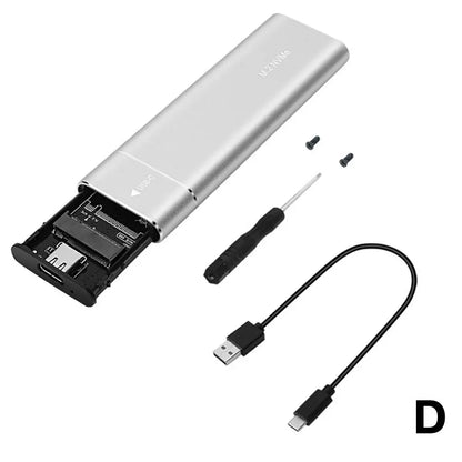 Purilite Select Dual Protocol M.2 SSD Case – M.2 NVMe & SATA Enclosure