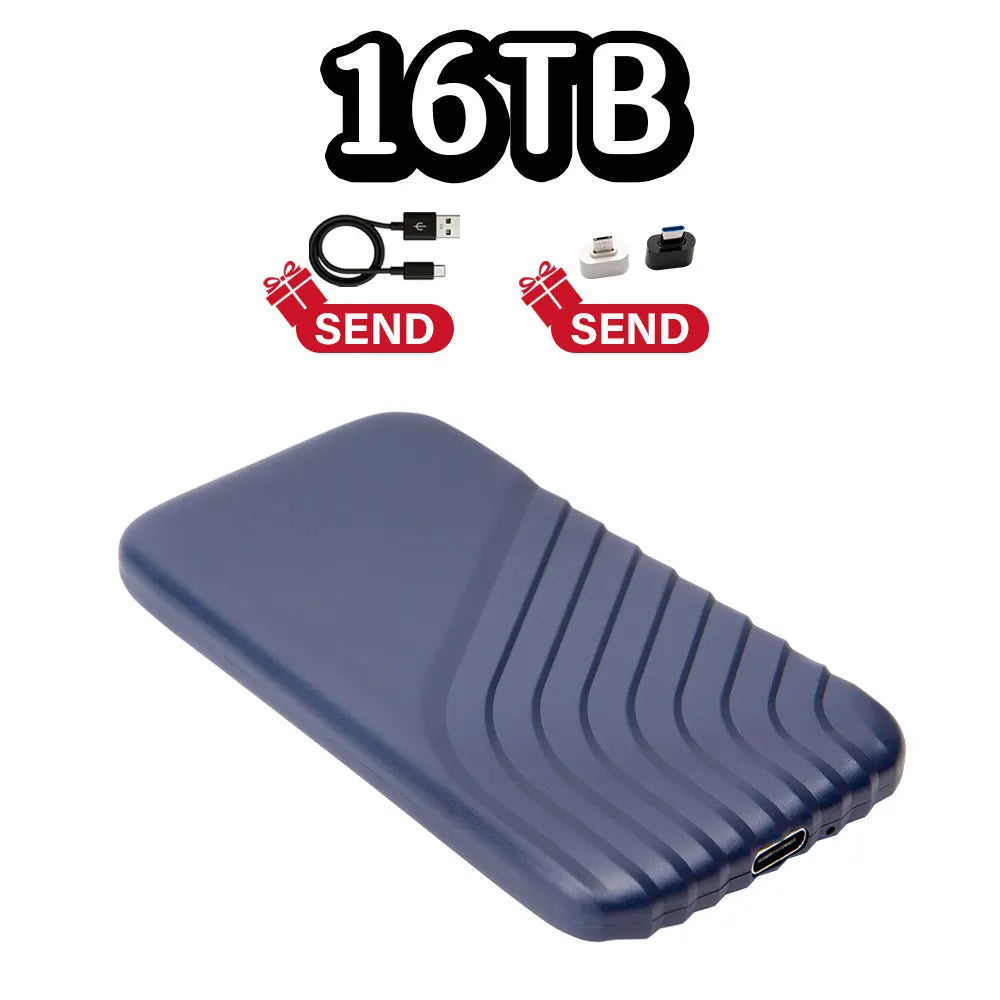 Purilite Select Portable External SSD USB 3.1 Type-C Solid State Drive – High-Speed Aluminum Storage for Laptop, Desktop & Android Devices