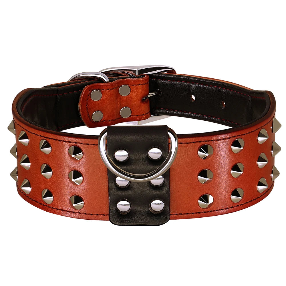 Purilite Select Genuine Leather Dog Collar