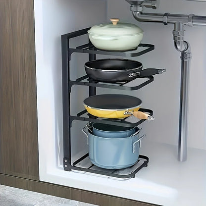 Purilite Select Adjustable Pot Rack Organizer
