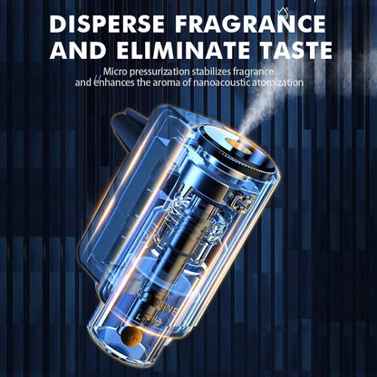 Purilite Select Car Electric Air Diffuser Aroma Car Air Vent Humidifier Mist Aromatherapy Car Air Freshene