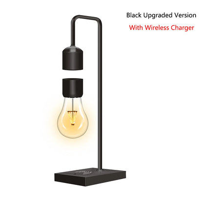 Purilite Select | Magnetic Levitating Floating Wireless LED Light Bulb | Wireless Charging Desk Lamp for Home Office Decor
