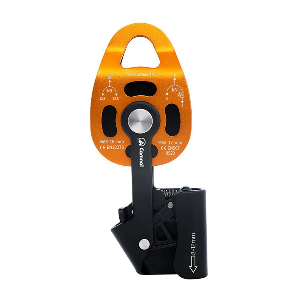 Purilite Select Climbing Lifting Pulley | Heavy-Duty Rope Lift Device | Rock Climbing & Rescue Gear | High Altitude Effortless Lifting