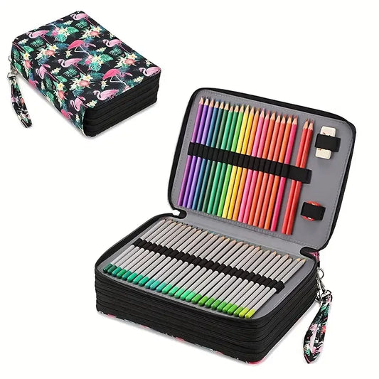 Purilite Select 200-Hole Portable Canvas Pencil Case