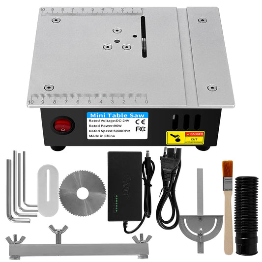 Purilite Select | DIY Mini Table Saw | 96W Precision Compact Cutting Machine | 5000RPM | For Wood, PCB, Plastic & Aluminum