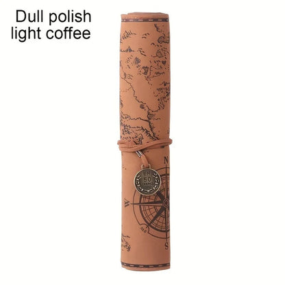 Purilite Select MAX-22 Leather Roll-Up Pouch with Embossed Buckle