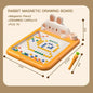 Purilite Select Rabbit Magnetic Drawing Board for Kids – Montessori Magnetic Bead Doodle Toy with Pen & Cards