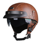 Purilite Select Retro Motorcycle Helmet | DOT Certified Half Helmet | Unisex Riding Helmet | Lightweight Scooter Helmet | Four Seasons Moto Casco