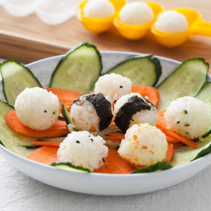 Purilite Select Rice Ball Shaker DIY Rice Baller Shakers Lunch Maker Mould Onigiri Mold Kitchen Sushi Tools Accessories