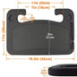 Purilite Select Universal Car Steering Wheel Table Tray | Portable Laptop Desk | Food & Drink Holder | Multi-Function Car Accessory