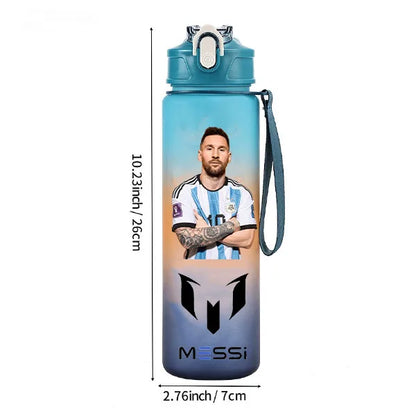 Purilite Select Lionel Messi 700ML Blue Water Bottle