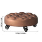 Purilite Select Low Floor Work Chair with Casters | Rolling Work Stool for Garage Home Outdoor Use